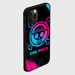 Чехол для iPhone 12 Pro Max One Piece - neon gradient, цвет: 3D-черный — фото 2