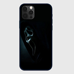 Чехол для iPhone 12 Pro Max Крик - маска, цвет: 3D-черный