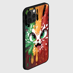 Чехол для iPhone 12 Pro Max Бешеная клякса, цвет: 3D-черный — фото 2