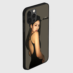 Чехол для iPhone 12 Pro Max Blackpink Jennie in cap, цвет: 3D-черный — фото 2