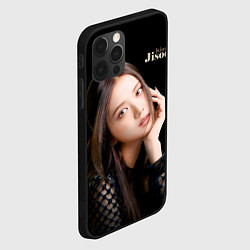 Чехол для iPhone 12 Pro Max Blackpink Cute Jisoo Kim, цвет: 3D-черный — фото 2