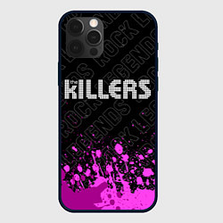 Чехол для iPhone 12 Pro Max The Killers rock legends: символ сверху, цвет: 3D-черный