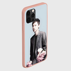 Чехол для iPhone 12 Pro Max Chanyeol, цвет: 3D-светло-розовый — фото 2