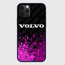 Чехол для iPhone 12 Pro Max Volvo pro racing: символ сверху, цвет: 3D-черный