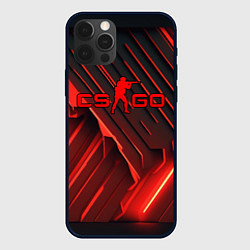 Чехол iPhone 12 Pro Max CS GO red neon