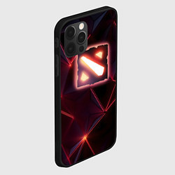 Чехол для iPhone 12 Pro Max Dota 2 Lightning, цвет: 3D-черный — фото 2