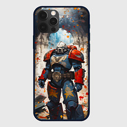 Чехол для iPhone 12 Pro Max Космодесант - Warhammer 40k, цвет: 3D-черный