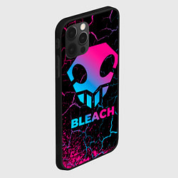 Чехол для iPhone 12 Pro Max Bleach - neon gradient, цвет: 3D-черный — фото 2