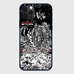 Чехол для iPhone 12 Pro Max Sodom Partisan, цвет: 3D-черный