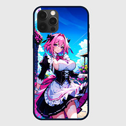 Чехол для iPhone 12 Pro Max Астольфо служанка - Fate grand order, цвет: 3D-черный