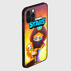 Чехол для iPhone 12 Pro Max Mortis пират Brawl Stars, цвет: 3D-черный — фото 2