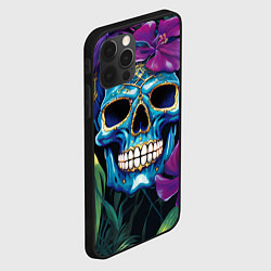 Чехол для iPhone 12 Pro Max Череп в джунглях, цвет: 3D-черный — фото 2