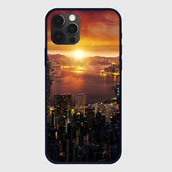 Чехол для iPhone 12 Pro Max Китай - Гон конг, цвет: 3D-черный