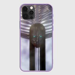 Чехол для iPhone 12 Pro Max Атака Титанов Eren Yaeger, цвет: 3D-сиреневый