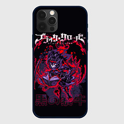 Чехол для iPhone 12 Pro Max Аста режим демона - Черный Клевер, цвет: 3D-черный