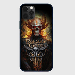 Чехол для iPhone 12 Pro Max Baldurs Gate 3 diablo, цвет: 3D-черный