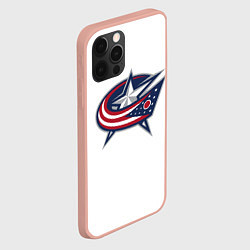 Чехол для iPhone 12 Pro Max Columbus blue jackets - Sergey Bobrovsky, цвет: 3D-светло-розовый — фото 2