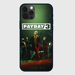 Чехол для iPhone 12 Pro Max Грабители Payday 3, цвет: 3D-черный