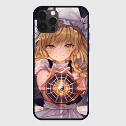 Чехол для iPhone 12 Pro Max Touhou Project Marisa Kirisame, цвет: 3D-черный