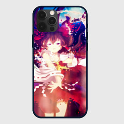 Чехол для iPhone 12 Pro Max Touhou Project Reimu Хакурей, цвет: 3D-черный