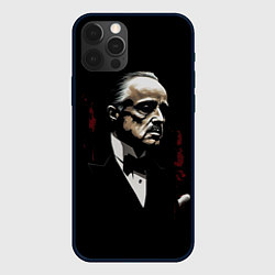 Чехол для iPhone 12 Pro Max Крестный отец, цвет: 3D-черный