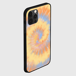 Чехол для iPhone 12 Pro Max Tie-Dye дизайн, цвет: 3D-черный — фото 2
