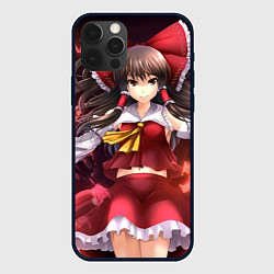 Чехол для iPhone 12 Pro Max Touhou Project Рейму, цвет: 3D-черный