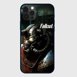 Чехол для iPhone 12 Pro Max Fallout dark style, цвет: 3D-черный