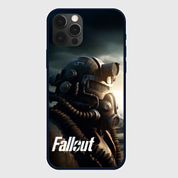 Чехол для iPhone 12 Pro Max Fallout man game, цвет: 3D-черный