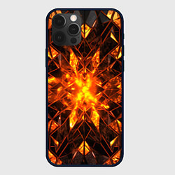 Чехол iPhone 12 Pro Max Огненная абстракция