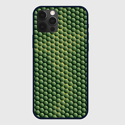 Чехол iPhone 12 Pro Max Зеленая чешуя