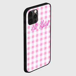 Чехол для iPhone 12 Pro Max Hi Ken - фраза и костюм Барби, цвет: 3D-черный — фото 2