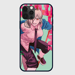 Чехол для iPhone 12 Pro Max Power Chainsaw, цвет: 3D-черный