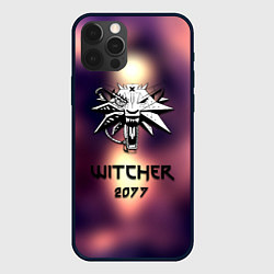 Чехол для iPhone 12 Pro Max Ведьмак 2077, цвет: 3D-черный