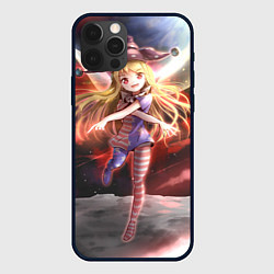 Чехол для iPhone 12 Pro Max Touhou Project Клаунпис, цвет: 3D-черный