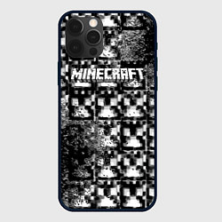 Чехол для iPhone 12 Pro Max Minecraft online game, цвет: 3D-черный