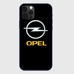 Чехол для iPhone 12 Pro Max Opel sport car, цвет: 3D-черный