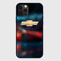 Чехол для iPhone 12 Pro Max Chevrolet sport, цвет: 3D-черный