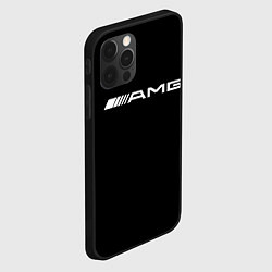 Чехол для iPhone 12 Pro Max Amg sport mercedes, цвет: 3D-черный — фото 2