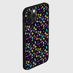 Чехол для iPhone 12 Pro Max Неоновая ведьмочка, цвет: 3D-черный — фото 2