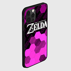 Чехол для iPhone 12 Pro Max Zelda pro gaming посередине, цвет: 3D-черный — фото 2