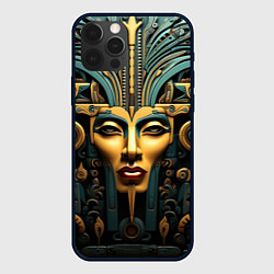 Чехол для iPhone 12 Pro Max Египетские фараоны, цвет: 3D-черный
