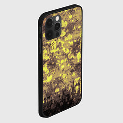 Чехол для iPhone 12 Pro Max Грязно-желтая осень, цвет: 3D-черный — фото 2