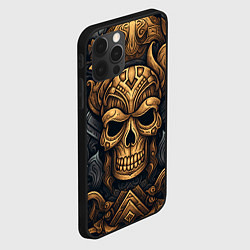 Чехол для iPhone 12 Pro Max Арт павшие викинги, цвет: 3D-черный — фото 2