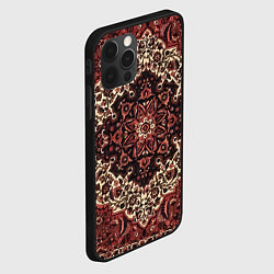 Чехол для iPhone 12 Pro Max Ковролин, цвет: 3D-черный — фото 2