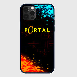 Чехол для iPhone 12 Pro Max Portal x Half life, цвет: 3D-черный