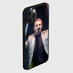 Чехол для iPhone 12 Pro Max Depeche Mode - Dave Gahan stage memento mori, цвет: 3D-черный — фото 2