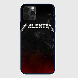 Чехол для iPhone 12 Pro Max Валентин в стиле Металлика - искры и огонь, цвет: 3D-черный