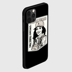 Чехол для iPhone 12 Pro Max Avispas Negras - Кубинский спецназ, цвет: 3D-черный — фото 2