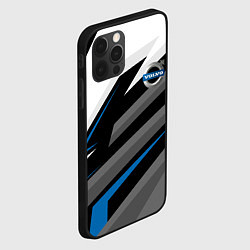 Чехол для iPhone 12 Pro Max Volvo - blue sport, цвет: 3D-черный — фото 2